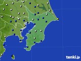 千葉県のアメダス実況(風向・風速)(2018年04月01日)