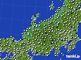 2018年04月02日の北陸地方のアメダス(風向・風速)