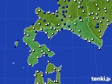 道南のアメダス実況(風向・風速)(2018年04月02日)