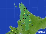 道北のアメダス実況(積雪深)(2018年04月05日)