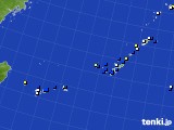 沖縄地方のアメダス実況(風向・風速)(2018年04月06日)