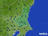2018年04月06日の茨城県のアメダス(風向・風速)