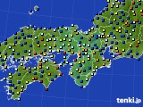 近畿地方のアメダス実況(日照時間)(2018年04月07日)