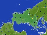 2018年04月07日の山口県のアメダス(日照時間)