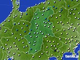 長野県のアメダス実況(気温)(2018年04月07日)