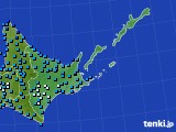 道東のアメダス実況(気温)(2018年04月07日)