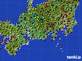 東海地方のアメダス実況(日照時間)(2018年04月08日)