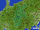 長野県のアメダス実況(日照時間)(2018年04月08日)