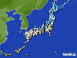 アメダス実況(気温)(2018年04月08日)