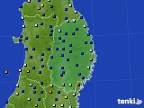 2018年04月09日の岩手県のアメダス(日照時間)