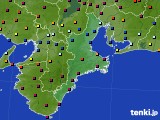 三重県のアメダス実況(日照時間)(2018年04月12日)