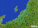 新潟県のアメダス実況(日照時間)(2018年04月13日)