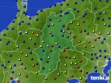 長野県のアメダス実況(日照時間)(2018年04月15日)