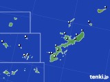 沖縄県のアメダス実況(降水量)(2018年04月17日)