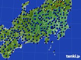 関東・甲信地方のアメダス実況(日照時間)(2018年04月17日)