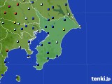 千葉県のアメダス実況(日照時間)(2018年04月18日)