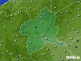 2018年04月19日の群馬県のアメダス(風向・風速)