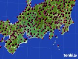 東海地方のアメダス実況(日照時間)(2018年04月20日)