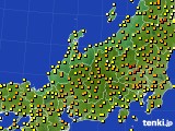 2018年04月22日の北陸地方のアメダス(気温)