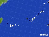 沖縄地方のアメダス実況(風向・風速)(2018年04月22日)