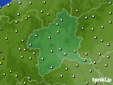 群馬県のアメダス実況(気温)(2018年04月23日)