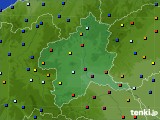 群馬県のアメダス実況(日照時間)(2018年04月25日)