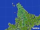 2018年04月27日の道北のアメダス(風向・風速)