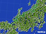 2018年04月29日の北陸地方のアメダス(風向・風速)