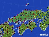 2018年04月30日の中国地方のアメダス(日照時間)