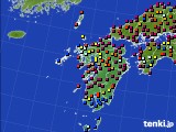 2018年04月30日の九州地方のアメダス(日照時間)