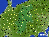 長野県のアメダス実況(気温)(2018年04月30日)