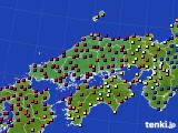 中国地方のアメダス実況(日照時間)(2018年05月03日)