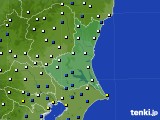 茨城県のアメダス実況(風向・風速)(2018年05月03日)