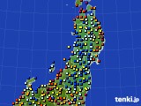 東北地方のアメダス実況(日照時間)(2018年05月04日)