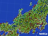 北陸地方のアメダス実況(日照時間)(2018年05月04日)