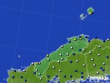 島根県のアメダス実況(風向・風速)(2018年05月04日)