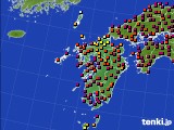 2018年05月05日の九州地方のアメダス(日照時間)