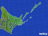 道東のアメダス実況(降水量)(2018年05月06日)