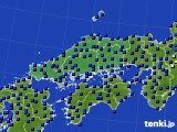 中国地方のアメダス実況(日照時間)(2018年05月06日)