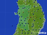 2018年05月06日の秋田県のアメダス(日照時間)