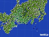 東海地方のアメダス実況(風向・風速)(2018年05月06日)