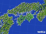 四国地方のアメダス実況(降水量)(2018年05月07日)