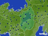 滋賀県のアメダス実況(降水量)(2018年05月07日)