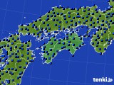 四国地方のアメダス実況(日照時間)(2018年05月07日)