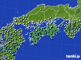 四国地方のアメダス実況(降水量)(2018年05月08日)