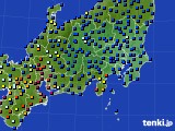 2018年05月09日の関東・甲信地方のアメダス(日照時間)