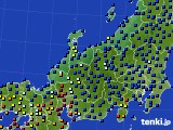 北陸地方のアメダス実況(日照時間)(2018年05月09日)