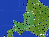 道央のアメダス実況(日照時間)(2018年05月09日)