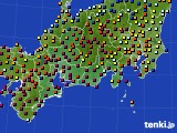 東海地方のアメダス実況(日照時間)(2018年05月10日)