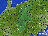 長野県のアメダス実況(日照時間)(2018年05月10日)